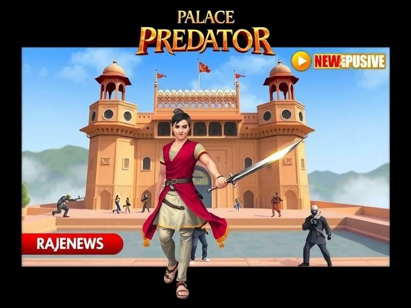 Palace Predator Combat Scene showing Rajveer fighting enemies with a khanda sword
